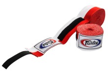 FLEXIBLE HAND WRAP FAIRTEX HW2 (red / white) 4.5m