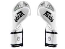 RĘKAWICE BOKSERSKIE FAIRTEX BGVG1 "GLORY" (white/black piping) "K"