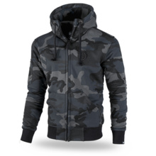 Bluza z kapturem rozpinana Dobermans Aggressive "DIVISION BZK312" - camo