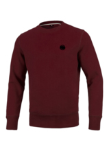 Bluza PIT BULL "Small Logo" '21 - burgundy