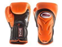 Rękawice bokserskie TWINS SPECIAL BGVL-6 (orange/black palm)  "K" 