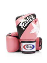  FAIRTEX BOXING GLOVES BGV1-N (pink/black) &quot;Nation Print&quot; &quot;K&quot;