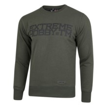 Extreme Hobby Classic Sweatshirt &quot;Brushed Block&quot; - Khaki