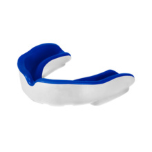 Octagon gel mouthguard &quot;JAWS&quot; single - white / blue