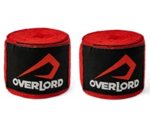 Boxing bandage 4m Overlord wraps - red