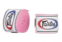 Elastyczne owijki na dłonie FAIRTEX  HW2 (pink) 4,5m "K"