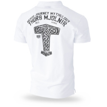 Polo T-shirt Dobermans Aggressive &quot;MJOLNIR II TSP275&quot; - white