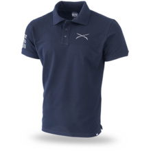 Dobermans Aggressive Polo T-shirt &quot;TIME TO KILL TSP223&quot; - navy blue