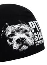 Cotton winter hat PIT BULL &quot;Blood dog &#39;23&quot; - black