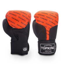  TOP KING BOXING GLOVES TKBGFI-BK-OR &quot;FULL IMPACT&quot; - orange &quot;K&quot;