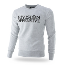 Bluza Dobermans Aggressive "CLASSIC OFFENSIVE DIVISION " BC325 - szara