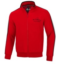 PIT BULL Oldschool Nelson Men&#39;s Zip-Up Sweatshirt - Red