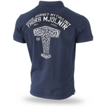 Dobermans Aggressive Polo T-shirt &quot;MJOLNIR II TSP275&quot; - navy blue