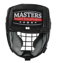 Boxing helmet with grid head protector Masters KSS-4BPK