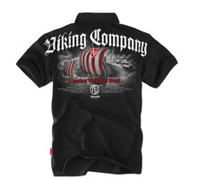 Polo Shirt Dobermans Aggressive &quot;Viking Company TSP130&quot; - black