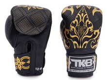  TOP KING BOXING GLOVES TKBGKN-01-BK &quot;KANOK&quot; &quot;K&quot;