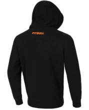 Men&#39;s hoodie PIT BULL &quot;ORANGE DOG&quot; - black