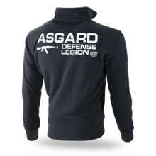 Dobermans Aggressive zip-up sweatshirt &quot;ASGARD BCZ305&quot; - black