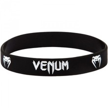 Opaska gumka silikonowa na rękę Venum - czarna