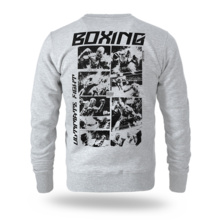 Dobermans Aggressive &quot;COMICS BOXING&quot; BC359E sweatshirt - gray