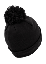 Winter hat PIT BULL &quot;Bubble Small Logo &#39;21&quot; - black