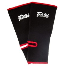  ŚCIĄGACZ NA STOPĘ FAIRTEX AS1 (black/red piping) PARA "K" - 2SZT