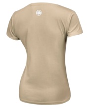 PIT BULL &quot;BRUSH&quot; women&#39;s t-shirt - sand