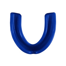 Octagon gel mouthguard &quot;JAWS&quot; single - white / blue