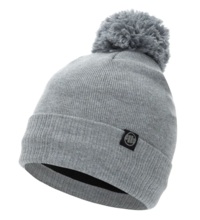 Winter hat PIT BULL &quot;Bubble Small Logo &#39;21&quot; - gray