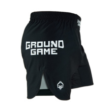 Ground Game MMA POLSKA 2.0 Light Shorts - Black