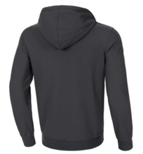 Men&#39;s Zip Hoodie Longsleeve PIT BULL Pique Rockey - Graphite