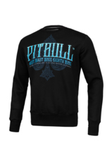 Bluza klasyczna PIT BULL BLUE SKULL - czarna