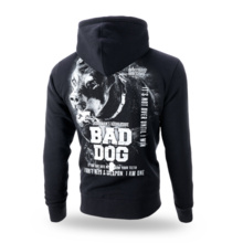Bluza rozpinana z kapturem Dobermans Aggressive "Bad Dog BZ310" - czarna