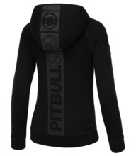 Pit Bull Fuchsia Women&#39;s Zip Hoodie - Black