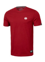 PIT BULL T-shirt &quot;Small Logo 170&quot; - red