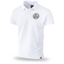 Polo Shirt Dobermans Aggressive &quot;WRATH NORSEMEN TSP208&quot; - white