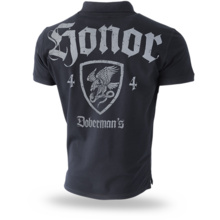 Dobermans Aggressive Polo T-shirt &quot;HONOR TSP301&quot; - black