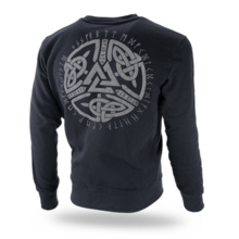 Dobermans Aggressive sweatshirt &quot;CLASSIC NORTH VALKNUT&quot; BC324 - black