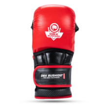 Rękawice Bushido MMA PREMIUM - "Warrior R" - czerwony 