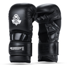 Bushido MMA PREMIUM Gloves - &quot;Warrior B&quot; - Black