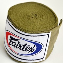 ELASTYCZNE OWIJKI NA DŁONIE FAIRTEX HW2 (olive green) 4,5m "K"