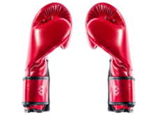 Rękawice bokserskie FAIRTEX BGV14 (red/black piping)"Microfiber"