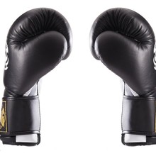 Boxing gloves Top King TKBGSA &quot;SUPER AIR&quot; (122) (black / white) &quot;K&quot;