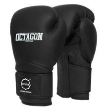 Octagon &quot;MATT&quot; Boxing Gloves - Black