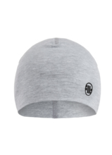 Cotton winter hat PIT BULL &quot;Small Logo &#39;21&quot; - gray melange