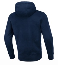 PIT BULL Small Logo Men&#39;s Hoodie - Navy Blue