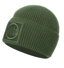 PIT BULL &quot;Logo&quot; winter hat - olive