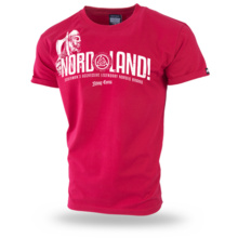 T-shirt Dobermans Aggressive &quot;NORDLAND&quot; TS284C - red