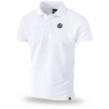 Dobermans Aggressive Polo T-shirt &quot;OFFENSIVE DIVISION TSP214&quot; - white