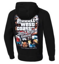 Men&#39;s hoodie PIT BULL &quot;MOST WANTED&quot; - black